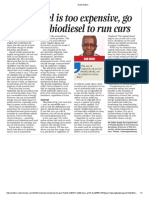 5 Daily Nation Odido Article - 08 Oct 2018 Biodiesel