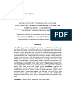 Literature Review Penerapan Metode Water Tepid Sponge Untuk Mengatasi Masalah Keperawatan Hipertermi Pada Pasien Typhoid PDF