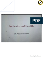 Indicators of Health