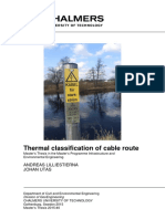 Thermal Classification of Cable Route: Andreas Lilliestierna Johan Utas