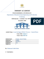 Modern Academy: Department of Manufacturing Engineering and Production Technology