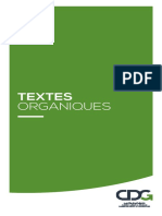 Textes Organiques FR