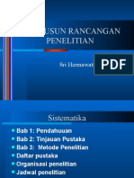 MENYUSUN RANCANGAN PENELITIAN