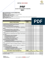 Edital Facilitado - PRF 2021 - Proj. Missao