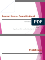 Laporan Kasus - Dermatitis Atopik: Pembimbing: Dr. Herni, SP - KK