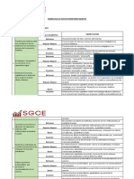 Rubricas de Ficha de Monitoreo 2019