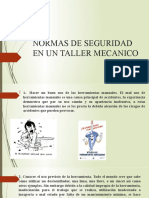 Normas de Seguridad en Un Taller Mecanico