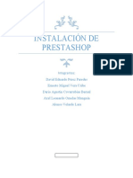 Instalacion de Prestashop