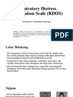 Respiratory Distress Observation Scale (RDOS)