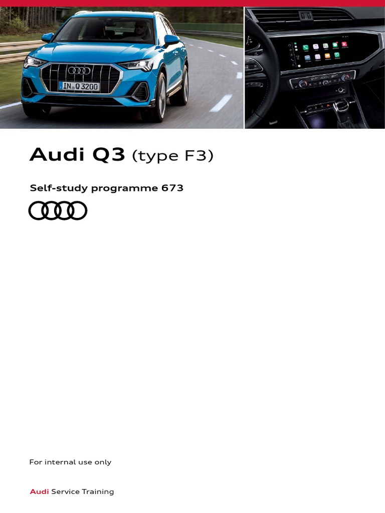 SSP - 673 Audi q3 Type f3 | PDF | Inline Four Engine | Engines