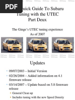 Download UTEC Quick Guide Part Deux by Subie Secret SN49405370 doc pdf