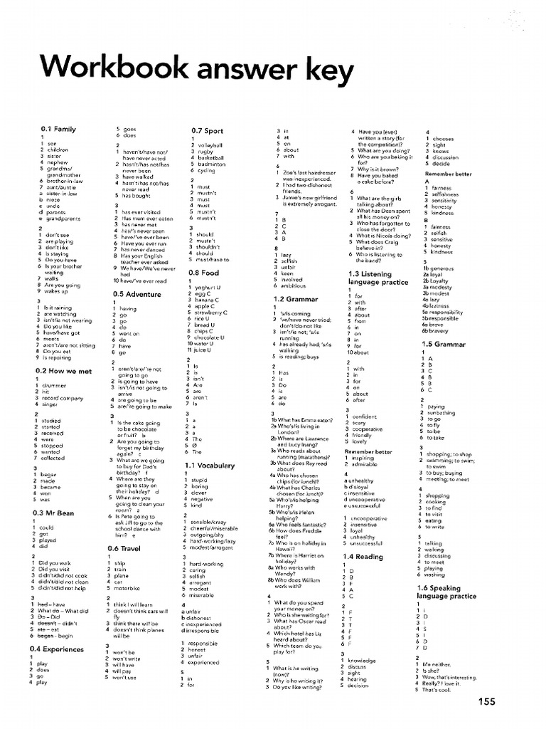 Focus 2 Tb Grammar Key Wb Extra Sheets