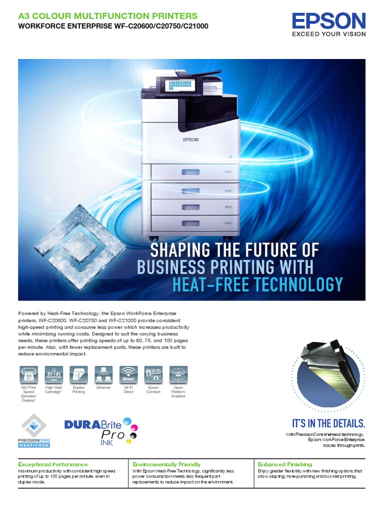 A3 Colour Multifunction Printers: It'S in The Details | PDF | Printer ...