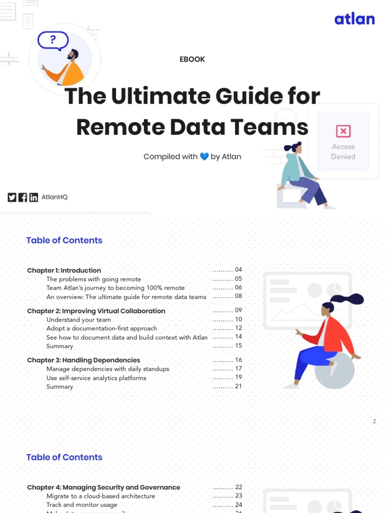 The Ultimate Guide For Remote Data Teams: Ebook | PDF | Metadata ...