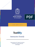 Instructivo Testofy (sección D)