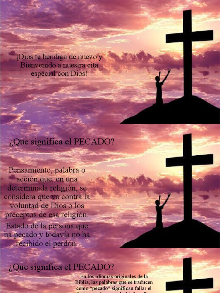 Entendiendo el Pecado en la Fe Cristiana | PDF