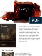 Dante Inferno - Canto III Presentation