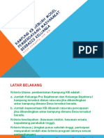 Evaluasi Kampung KB Kabupaten Bantul