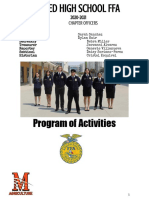 Merced Program of Activities 2020-2021