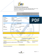 Constancia de Inscripción: Jorge Andres Dominguez Lozano