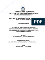 Universidad de Guayaquil Facultad de Ingeniería Industrial Departamento de Posgrado