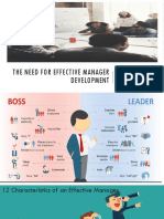 The Need For Effective Manager Development