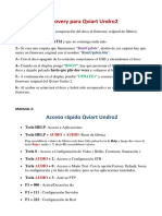 Manual recopilatorio de configuración Qviart Undro 2