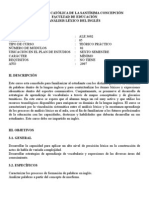 Universidad Católica de La Santísima Concepción Facultad de Educación Análisis Léxico Del Inglés