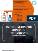 Intoxicación Monoxido, Escopolamina y Antidepresivos