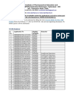 Non Faculty Eligible Candidates