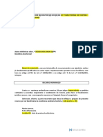 Recurso contra indeferimento de benefício assistencial