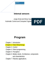 Internal Sensors: Josep Amat and Alícia Casals Automatic Control and Computer Engineering Department