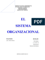 Sistema organizacional UNELLEZ