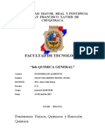 Informe #6 de Quimica