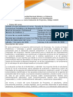 Syllabus Del Curso Evaluación de Proyectos