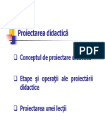 Pedagogie 2_Proiectarea Didactica