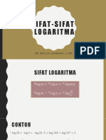 Logaritma - Sifat Penjumlahan Dan Pengurangan