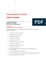 Actividad Estadistica 3° Periodo Fabian Chaparro