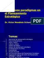 Los Nuevos Paradigmas en El Planeamiento Estratégico