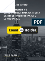 Como Montar Carteira de Investimentos para o Longo Prazo