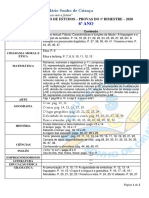 Educandário Sonho de Criança Roteiro de Estudos 1o Bimestre