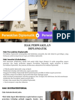 Hak Hak Perwakilan Diplomatik Dan Konsuler