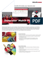Datacolor Match Pigment 4: Smart Software To Efficiently Formulate Your Desired Color