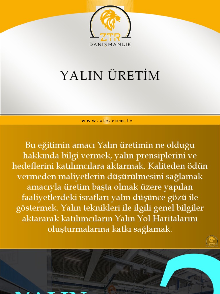 Yalın Üretim v1 | PDF