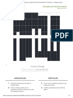Imprimir Crucigrama - Conceptos de Selección Natural (Biología - 9º Secundaria - CN Biologia Evolucion)