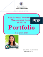 Result-Based Performance Management System (RPMS) : Portfolio