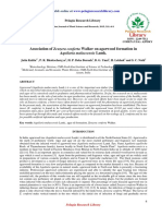 Association of Zeuzera Conferta Walker On Agarwood Formation in Aquilaria Malaccensis Lamk