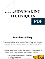 Decision Making