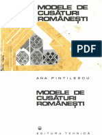 Ana Pintilie - Modele de Cusaturi Romanesti p.1
