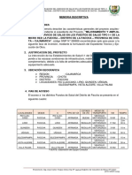 Memoria Descriptiva-Paccha